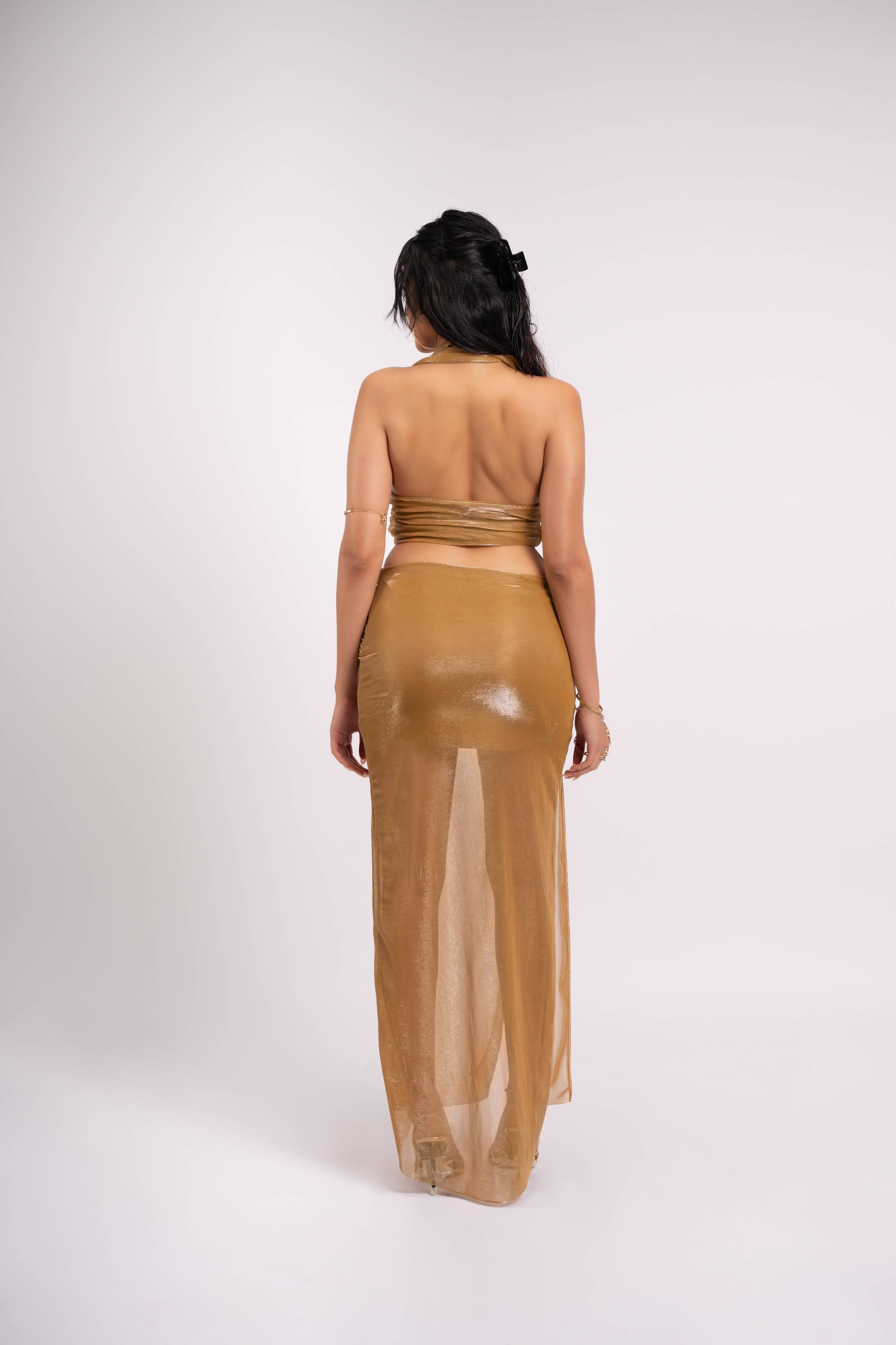 Cleopatra Slit Skirt