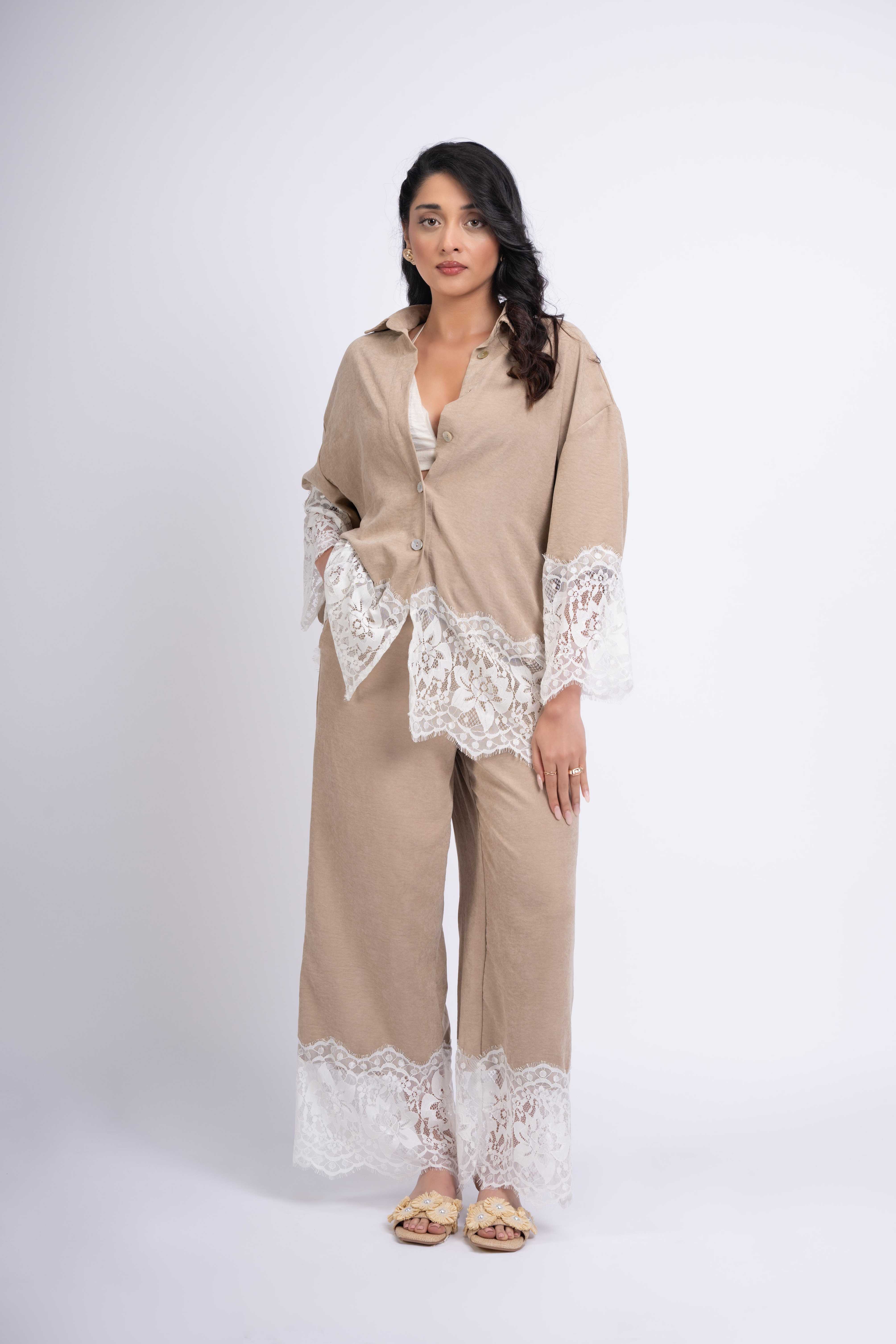 Anansa Lace Trousers