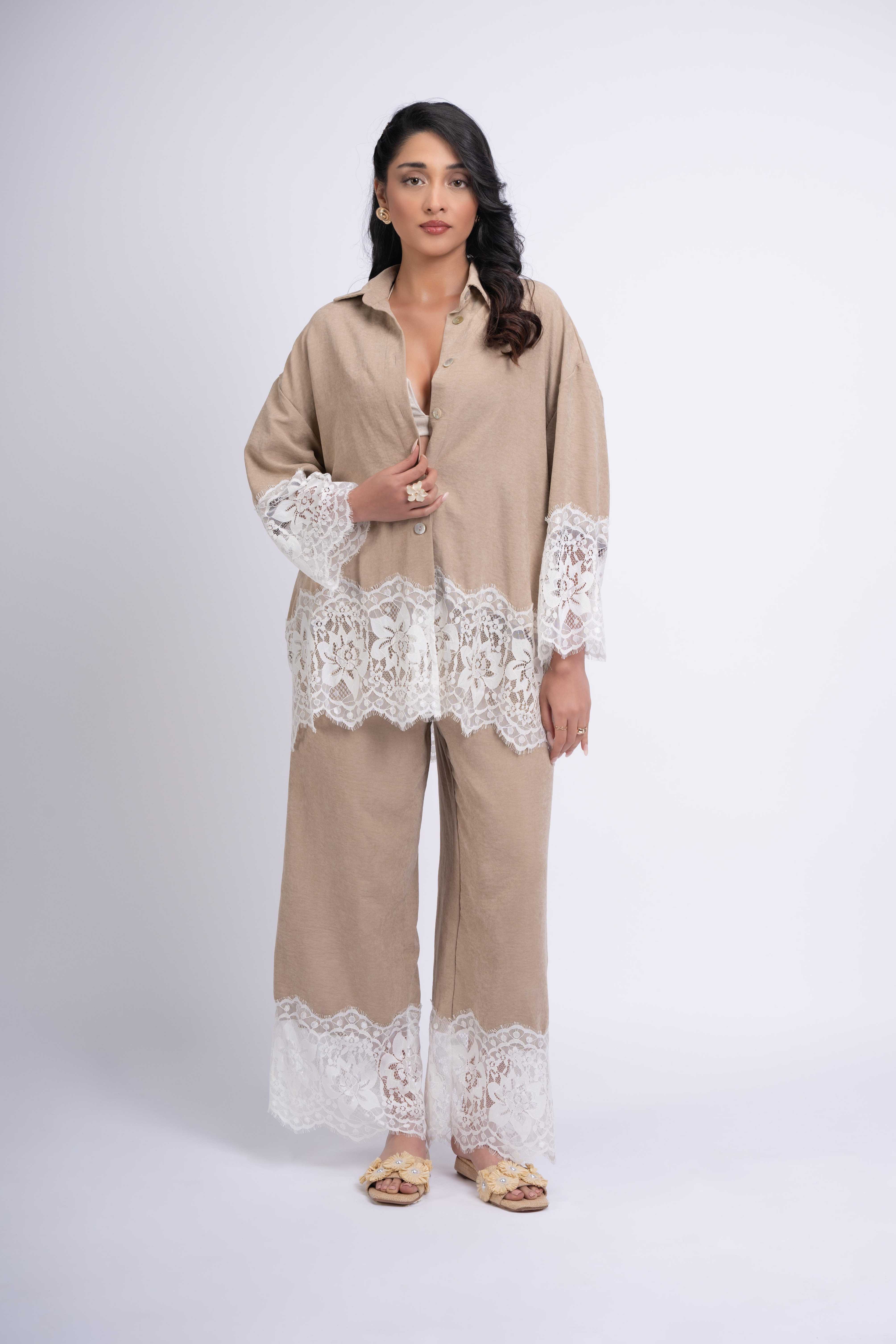 Anansa Lace Shirt