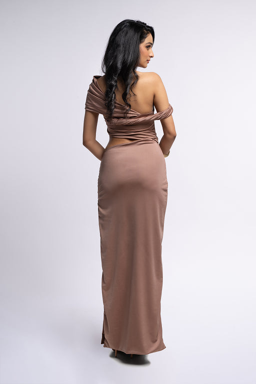 The Diana Drape Gown