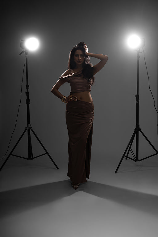 The Diana Drape Gown